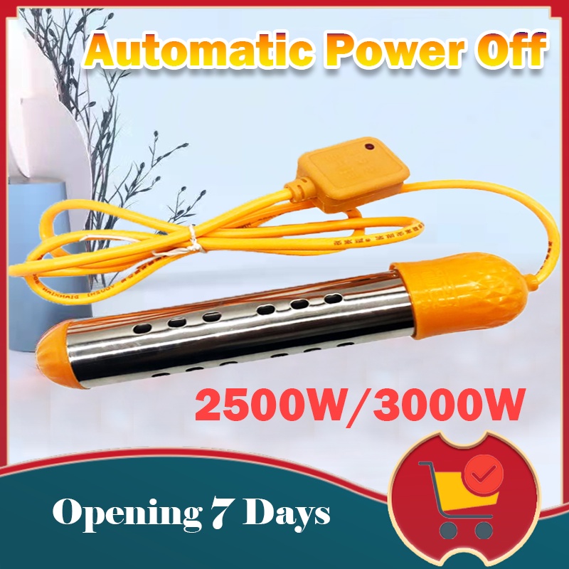 Portable Pool Water Heater Immersion Tubular Electric Heater Mini