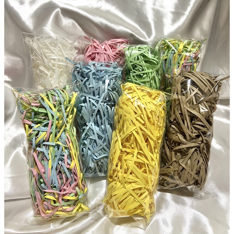 Shredded Paper/Packaging Filler Pastel 20g Shopee Philippines