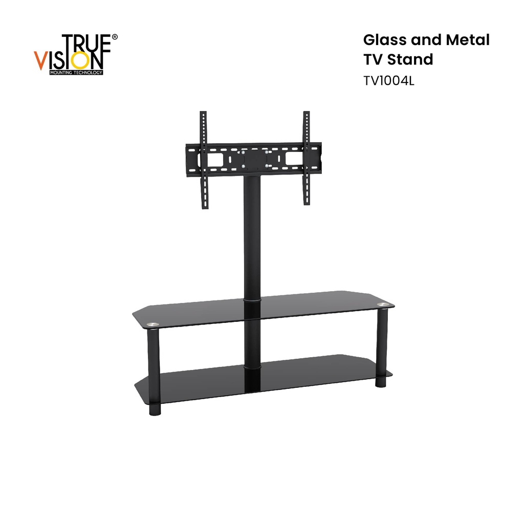 True Vision Glass and Metal TV Stand Rack for 32"55" TV1004L Shopee