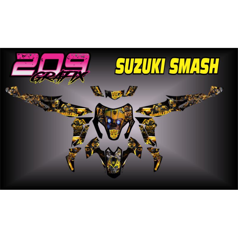 Suzuki smash 115 decals bumblebee Shopee Philippines