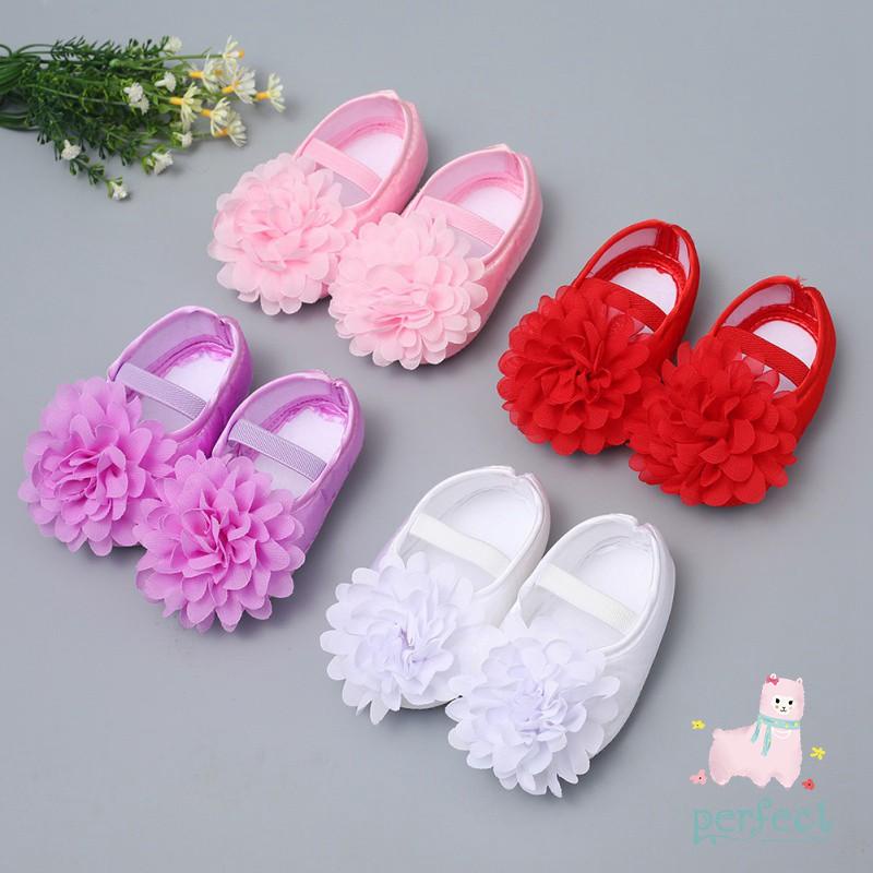 Baby Shoes Newborn Baby Girls Shoes Bowknot Cute AntiSlip Sneakers
