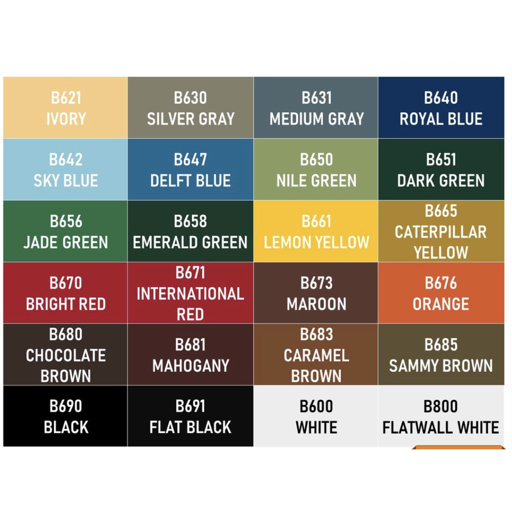 Boysen Qde Color Chart vrogue.co