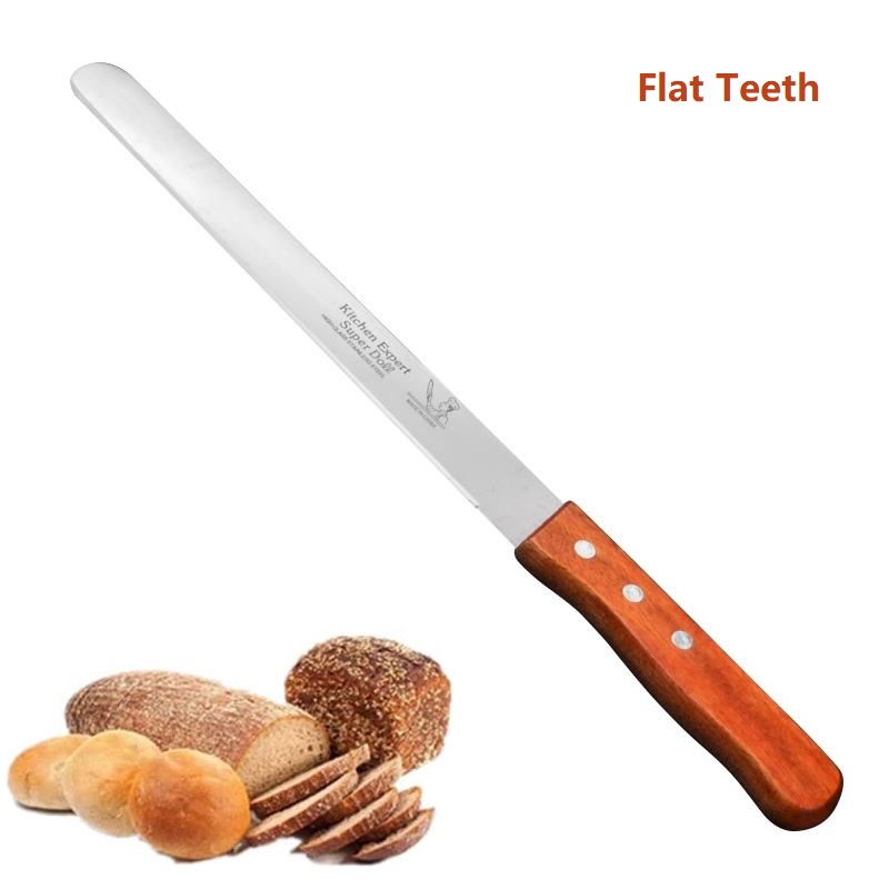 Bread knife 10 / 12 inch bread knife, nonstick stainless steel