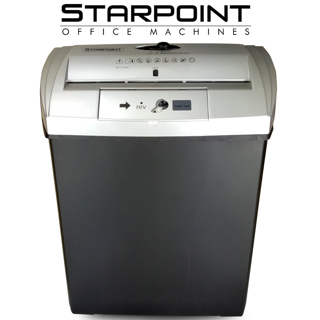 STARPOINT S170 Strip Cut Paper Shredder, Shredding Machine Shopee