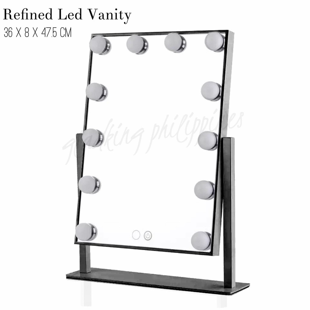 Vanity Mirror Shopee Clean, simple, and stylish vanity.