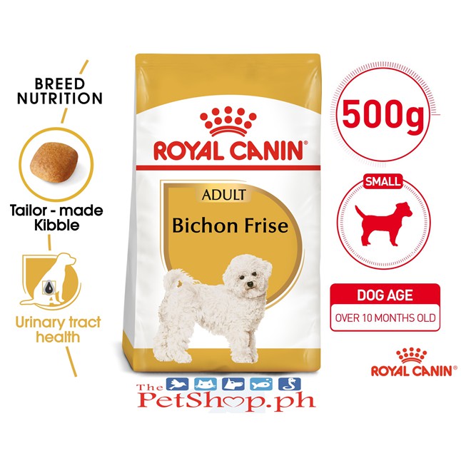 Royal Canin Bichon Frise Adult 500g Breed Health Nutrition orig pack