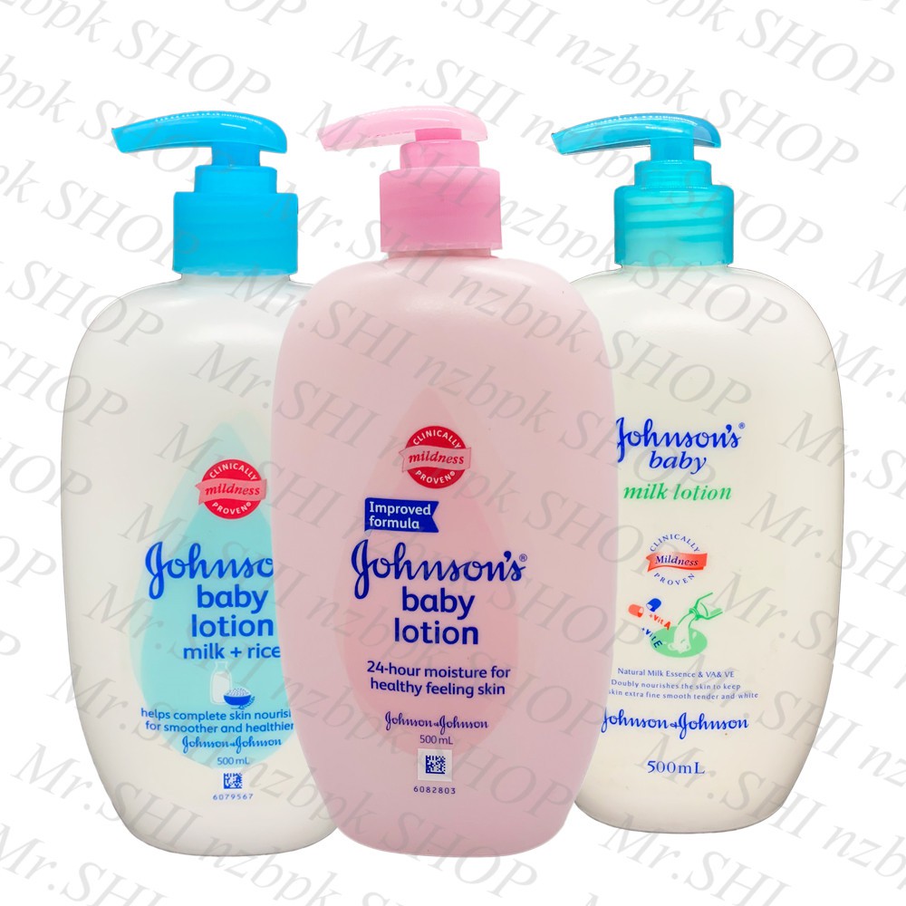 Johnson's Baby Milk Lotion 500ml Shopee Philippines