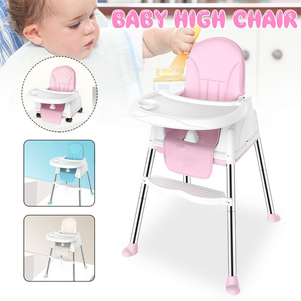 baby hood high chair table baby feeding seat 3in1 baby seat with roller