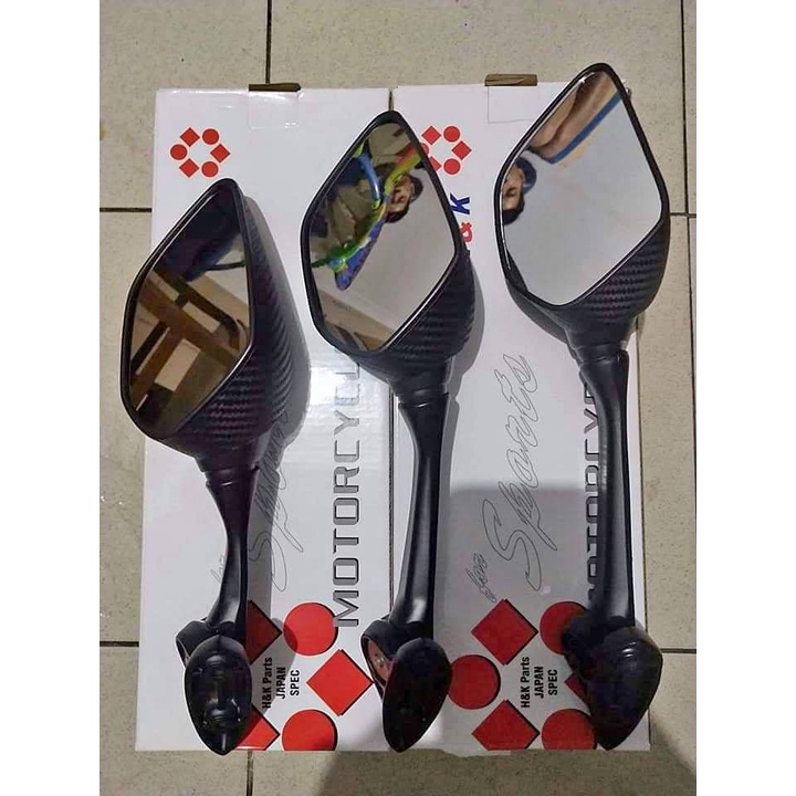 Aerox Visor / Side Mirror / Bracket Click, Honda Beat, Mio I 125, Mio