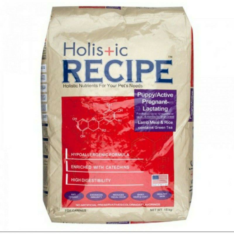 Holistic Dog Food for puppies & pregnant/lactating dog (15kg) Shopee