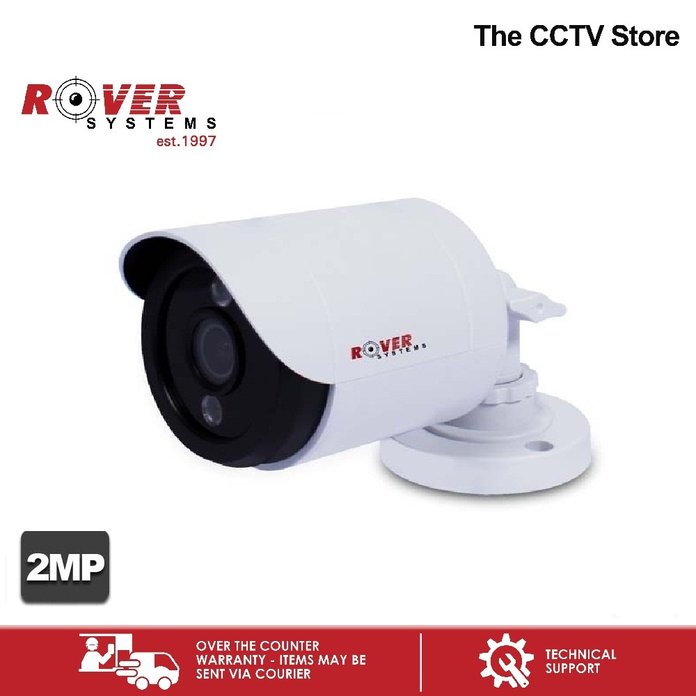 Rover Systems 2MP 1080P XVI Dual Light Bullet CCTV Camera Outdoor