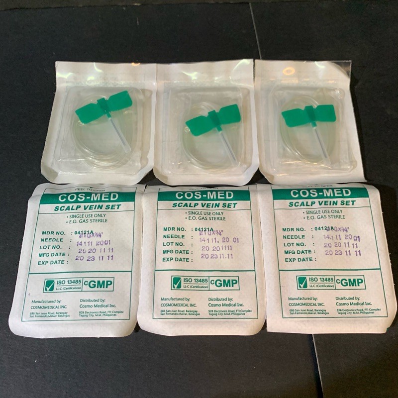 BUTTERFLY WINGED INFUSION SET (butterfly) 21G to 23G Shopee Philippines