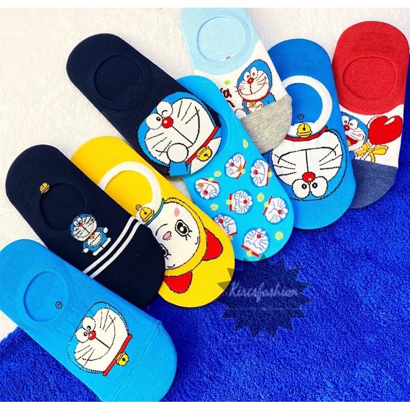 Doraemon Footsocks Korean Socks Iconic Socks Shopee Philippines