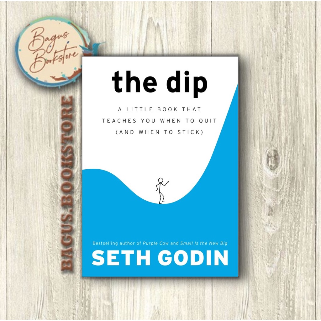 The Dip by Seth Godin Book Soft Cover in English for Personal