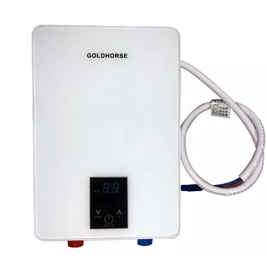 Water Heater Household Small Bathroom Constant Temperature Instant Shower Bath 6000W Shopee