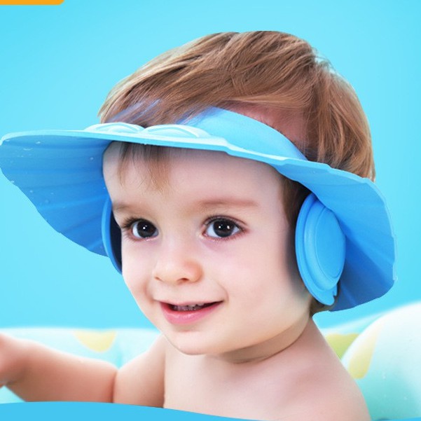 Muses Baby Shower Cap Shampoo Bathing Protector Adjustable Shopee