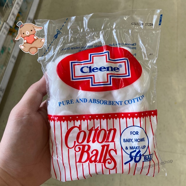 Cleene Pure and Absorbent Cotton Balls (50 balls) Shopee Philippines