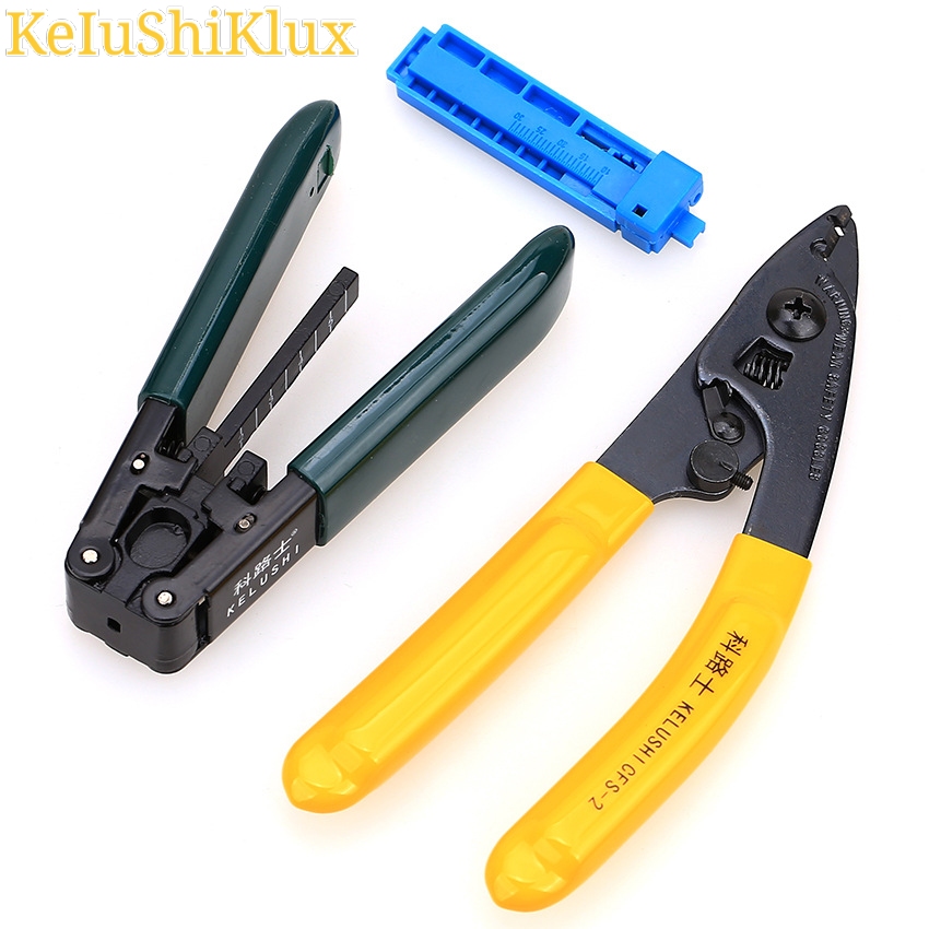 3 IN 1 FTTH Splice fiber optic tool kits Covered wire Fibre stripping+Fiber Optic+Fixed Length