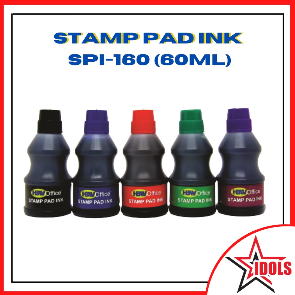 STAMP PAD INK SPI160 (60ml) Shopee Philippines