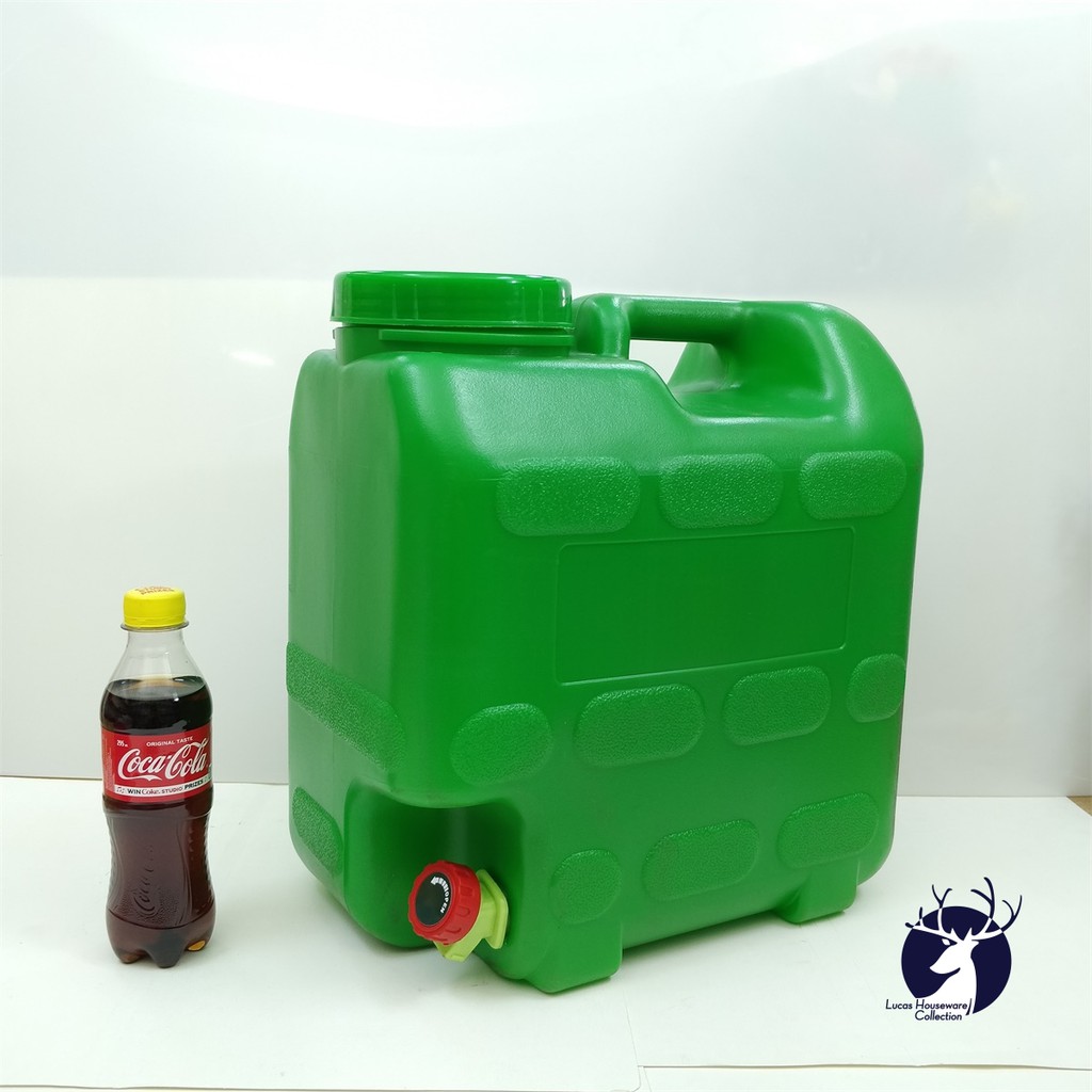 THICK WATER CONTAINER WITH FAUCET (5 GALLON & 2.5 GALLON) / VIRGIN