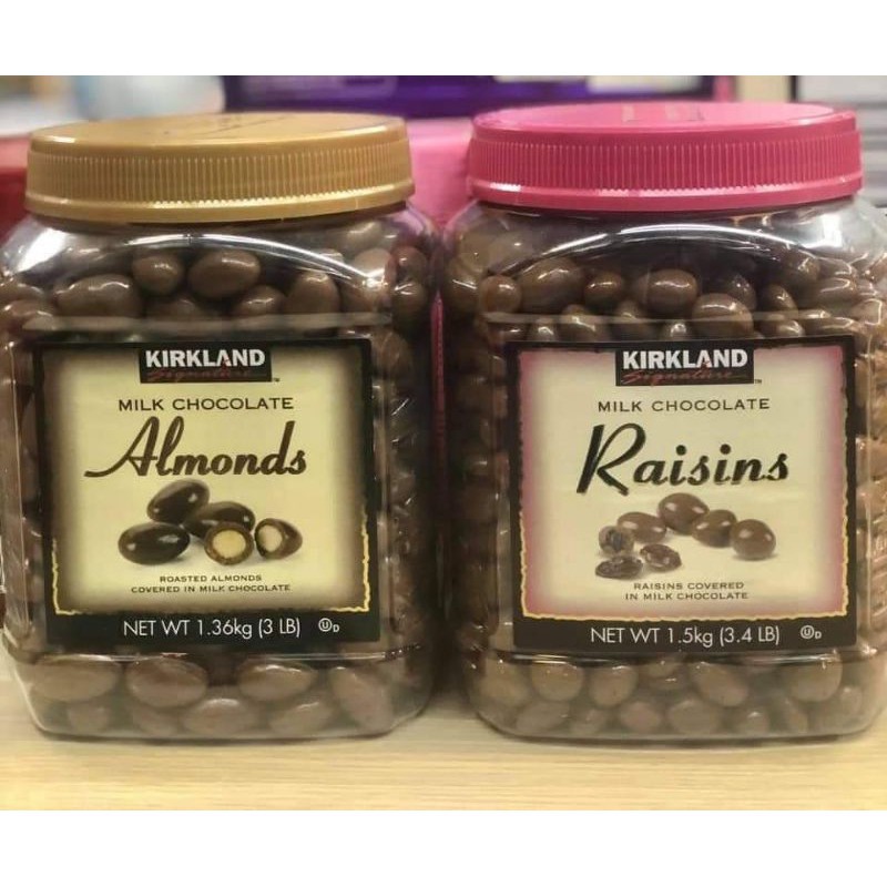 milka white chocolate food snack Kirkland Milk Chocolates Almond,Raisin