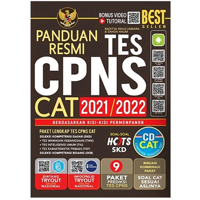 Cpns & PPPK 2021 Official Book Guaranteed Bolts Practice cpns I3J7 Test