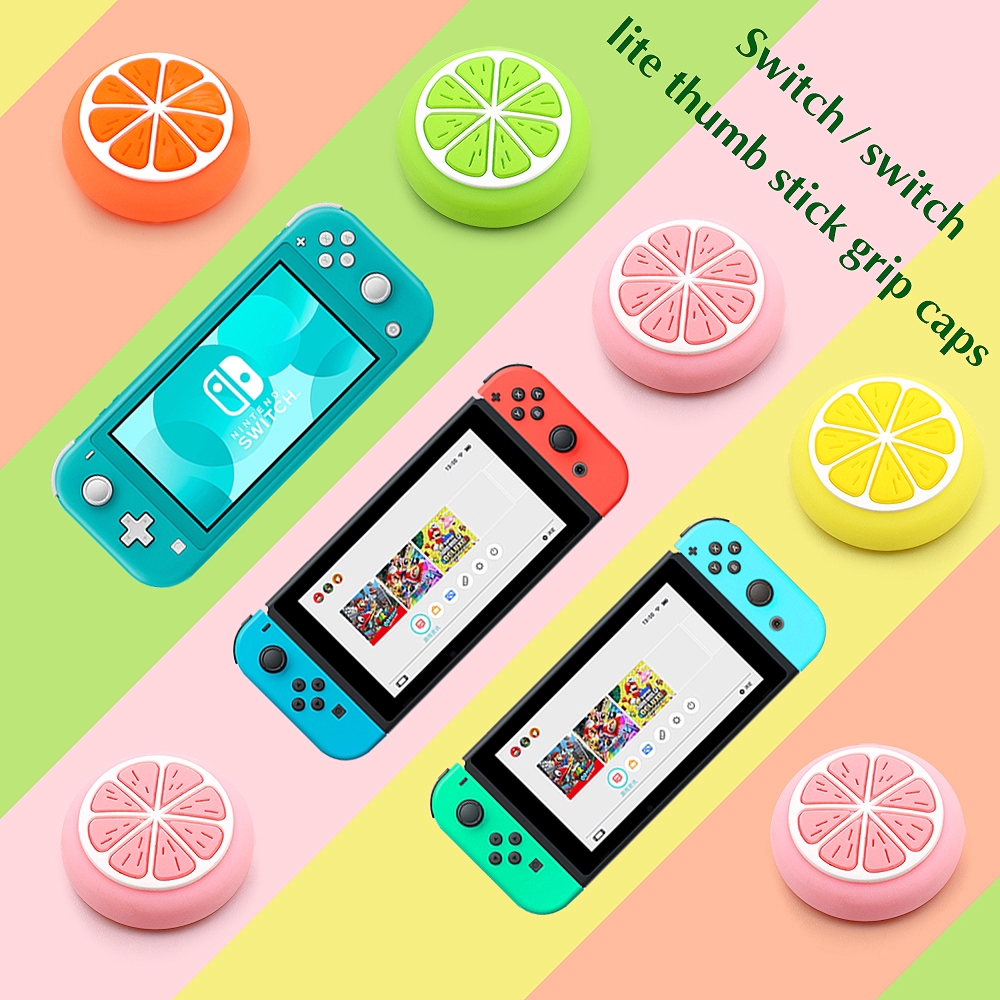 Nintendo Switch Analog Caps Joycon Button Protect Case Thum Grip Cover