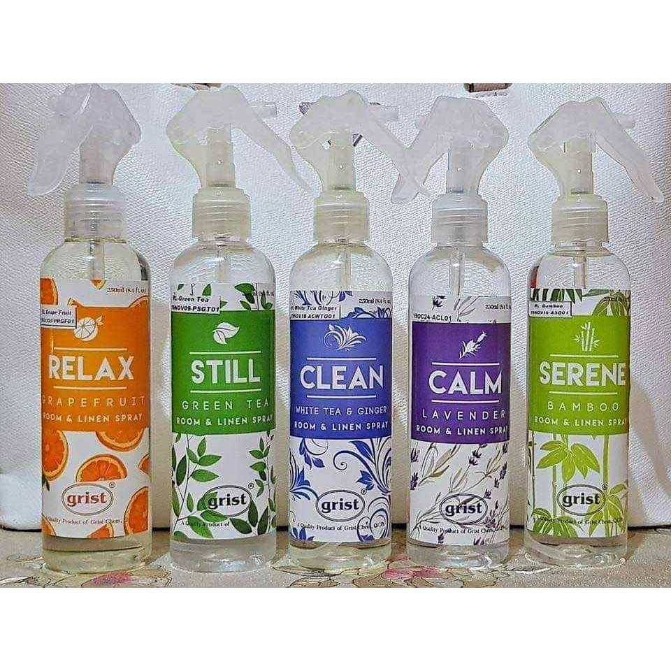 GRIST ROOM & LINEN Spray 250ML Shopee Philippines