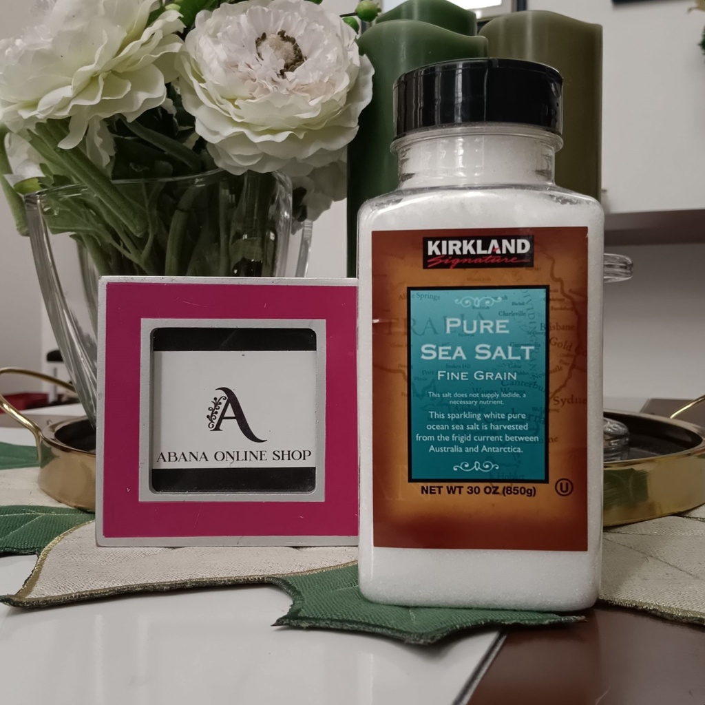 Kirkland Pure Sea Salt Fine Grain 30oz. (850g) Shopee Philippines