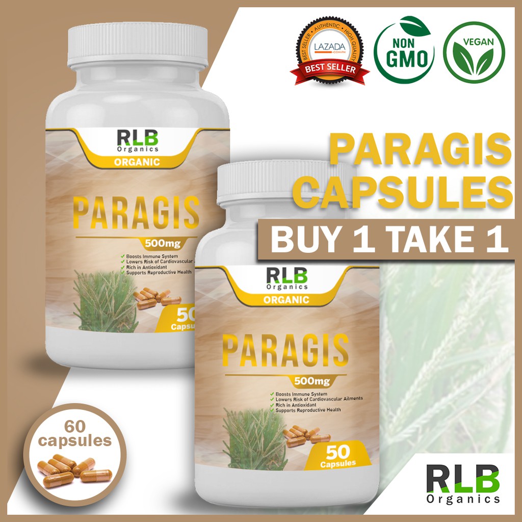 Buy 1 Take 1 60 Capsules Organic Pure Natural Paragis Capsules For