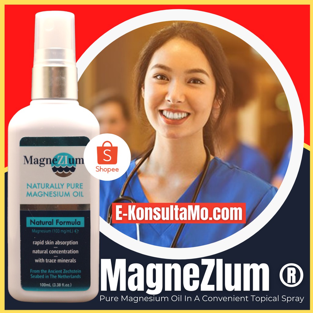 OHB Original MagneZIum ® NATURALLY PURE MAGNESIUM OIL Pain Therapy