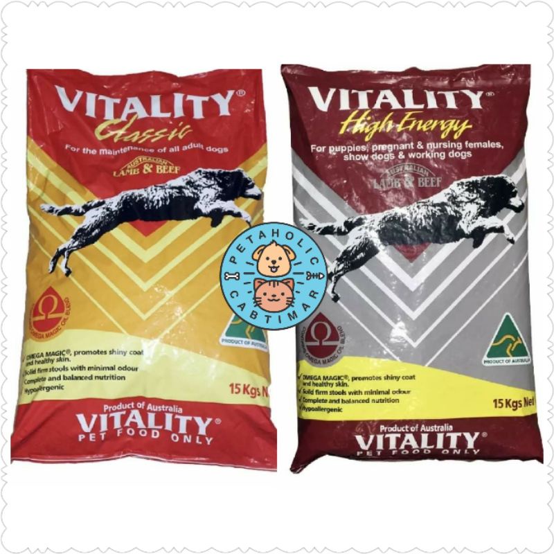 Vitality dog food adult and puppy 1 kilo repacked Shopee Philippines