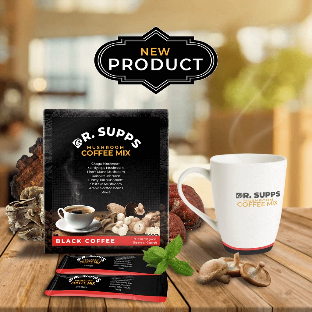 Dr. Supps Mushroom Coffee 100 Legit Authentic Original Healthy Digestion Metabolism Boost