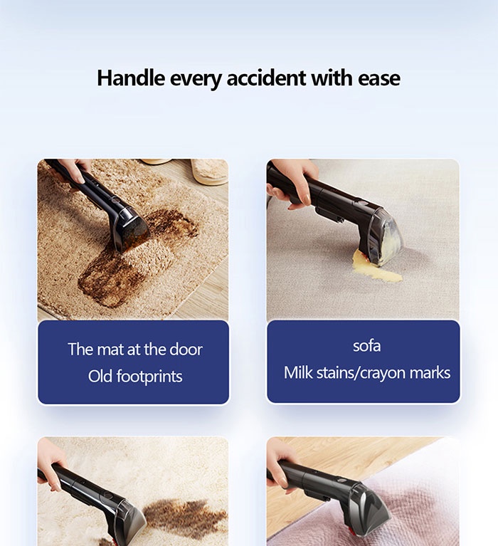 Bissell Household Handheld Steam Cleaner Sofa Carpet Curtain Car Vacuum