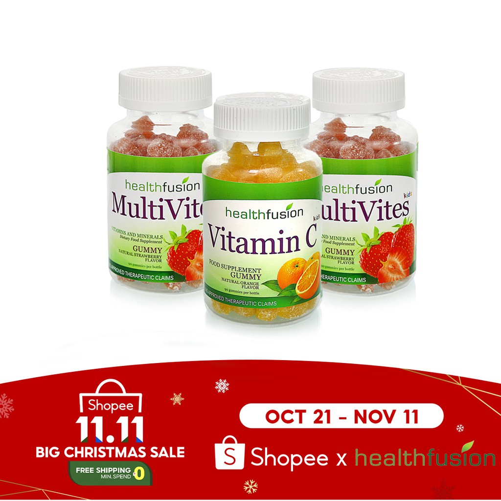 HealthFusion Multivites for Adults & Kids (2 Bottles) with HealthFusion
