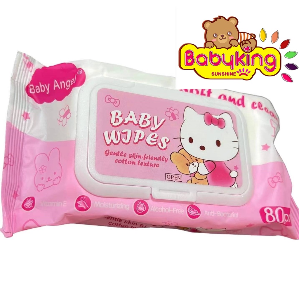 10 PCK Baby Wipes 80sheets Per Pack convenient portable wipes Shopee