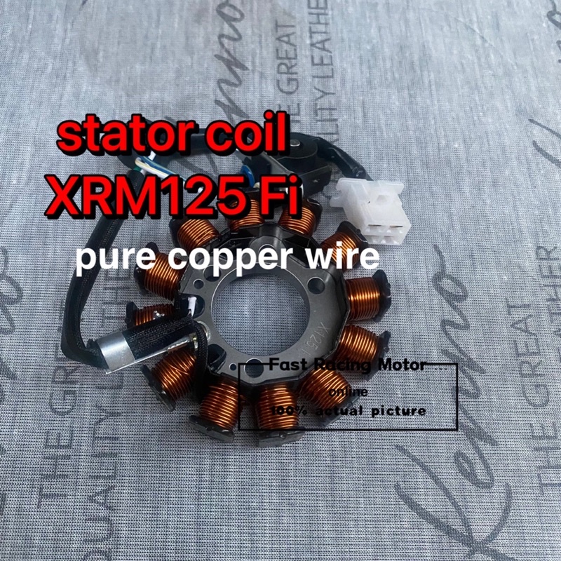 pure copper wire stator coil xrm125 Fi new,wave 125 fi new,rs125 fi