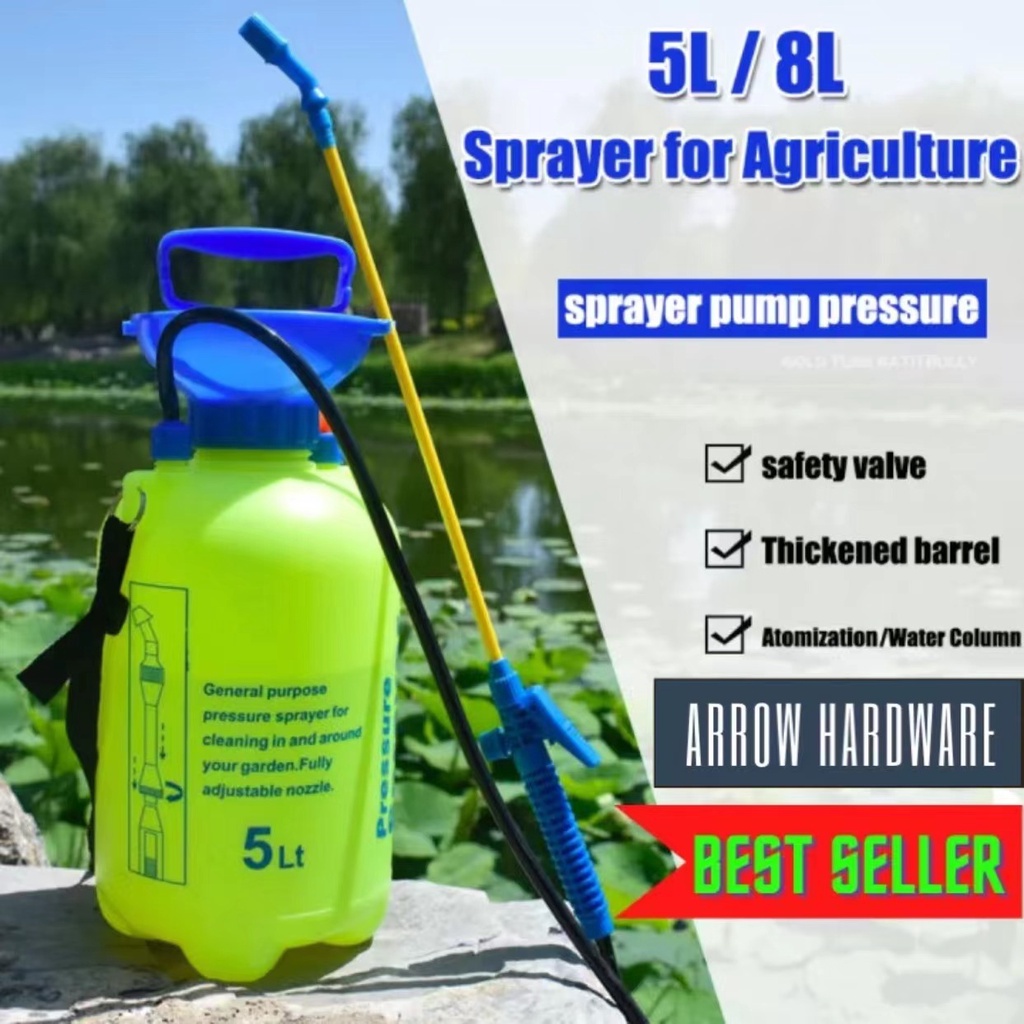 Dragon 5L/8L Pressure Sprayer Compressed Air Spray Garden Sprayer Pump