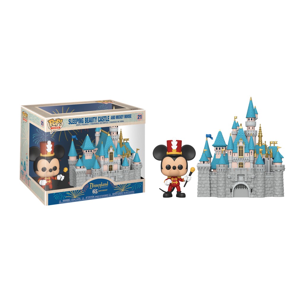 Funko Pop! Town Disney Land Sleeping Beauty Castle with Mickey Mouse
