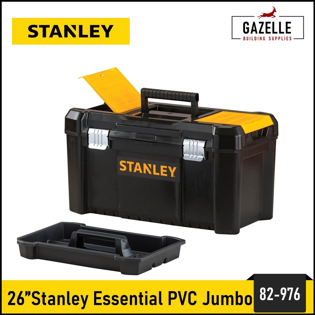 Stanley Essential PVC Jumbo 26" Tool Box 82976 Shopee Philippines