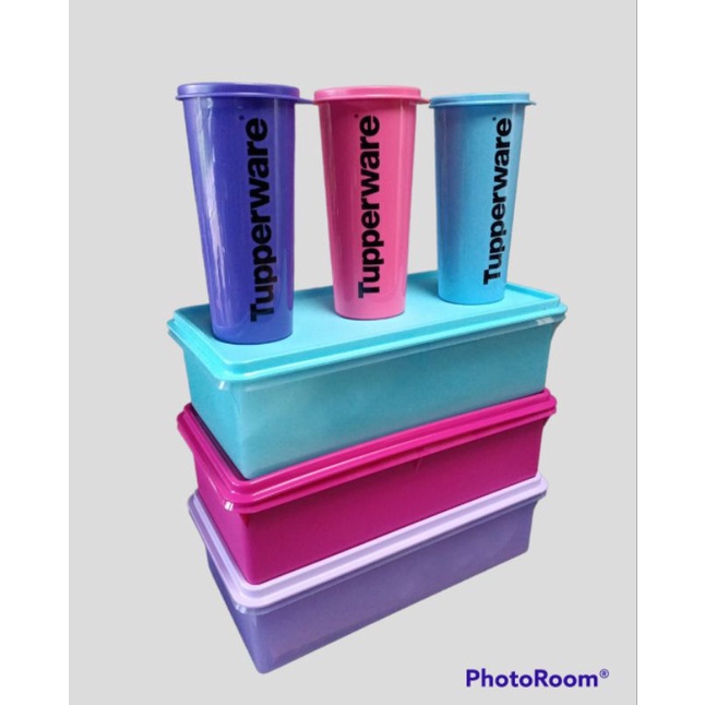 Tupperware Brands Party Keeper and Tumblers Set Shopee Philippines