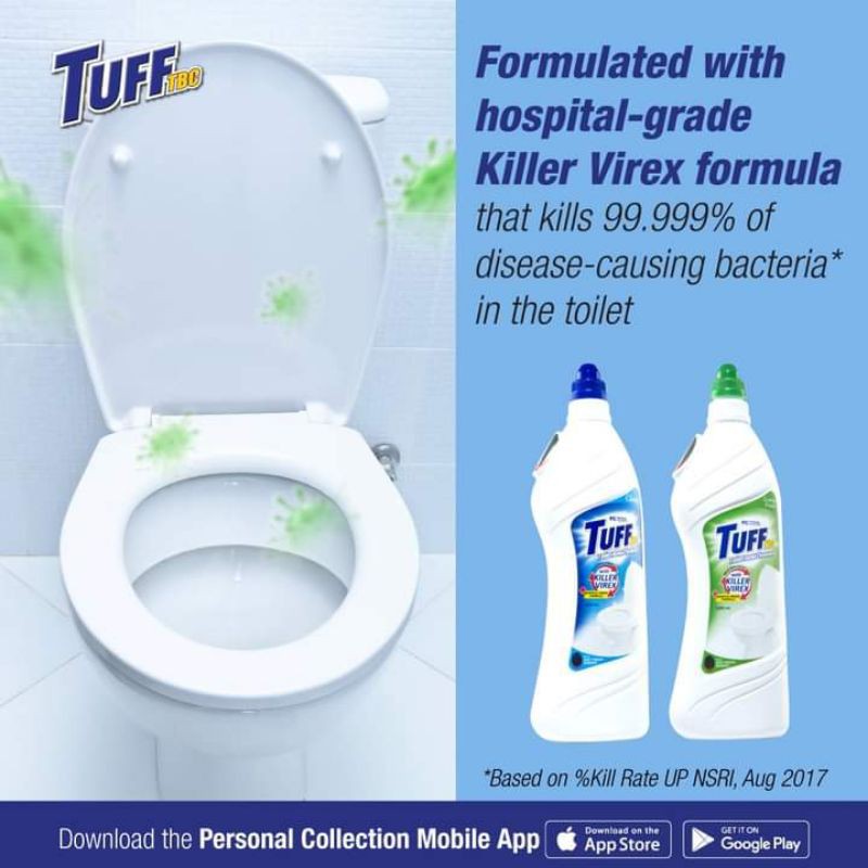 Personal Collection Tuff Toilet Bowl Cleaner Shopee Philippines