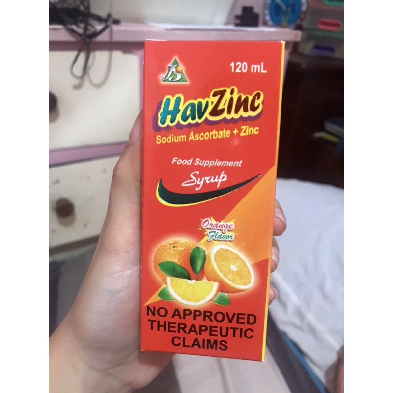 vitamin c with zinc and Multivitamins syrup 120ml (Havzinc / multilem