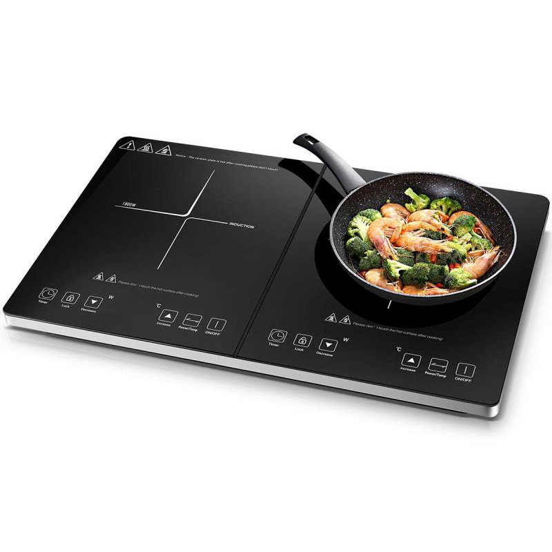 Amzchef YL35DC08 Induction Hob, Double Induction Cooker 3500W with