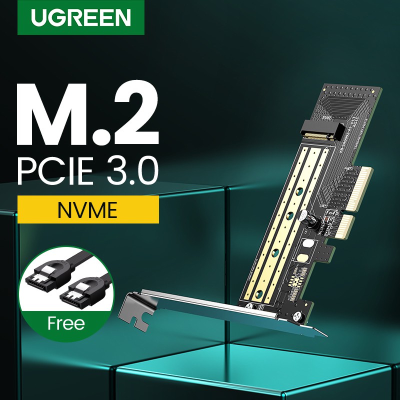 UGREEN PCIE to M2 Adapter NVMe M.2 PCI Express Adapter 32Gbps PCIE