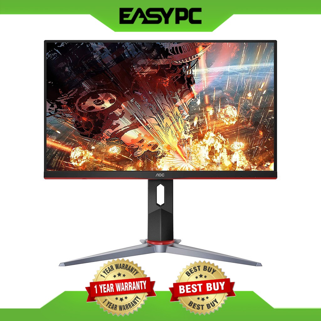 AOC 24G2E 23.8 Inches IPS 144HZ Adaptive Sync Gaming Monitor Shopee