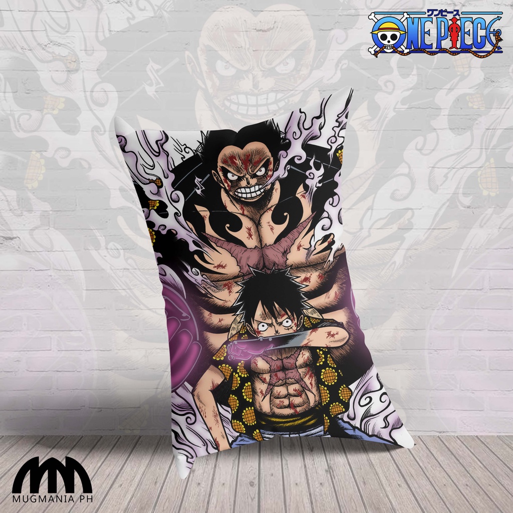 Anime One Piece Mugmania Luffy Gear 4 Pillows (Available in 3 Sizes) Shopee Philippines