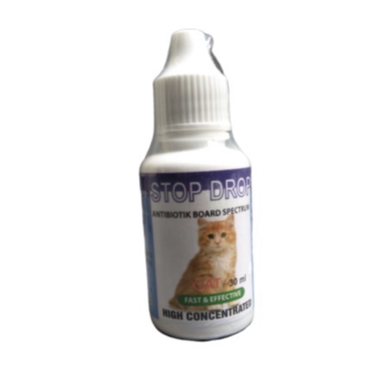 Beaustop DROP CAT 30mL Wide Spectrum Antibiotics For Cats And