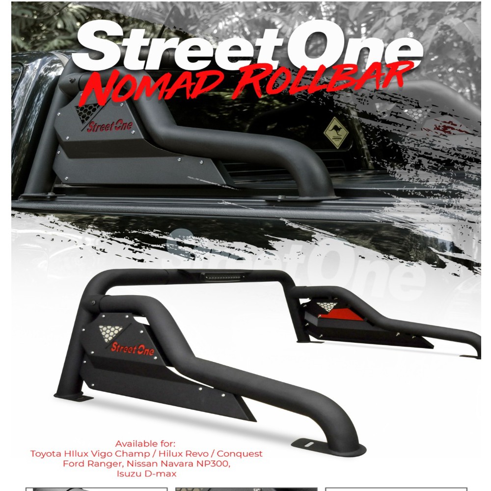 Toyota Hilux E J G 20212022 Street one Hard steel Rollbar Thailand