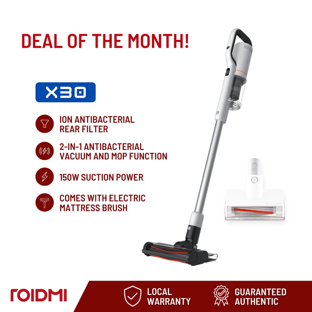 Roidmi X30 Vacuum Cleaner Shopee Philippines
